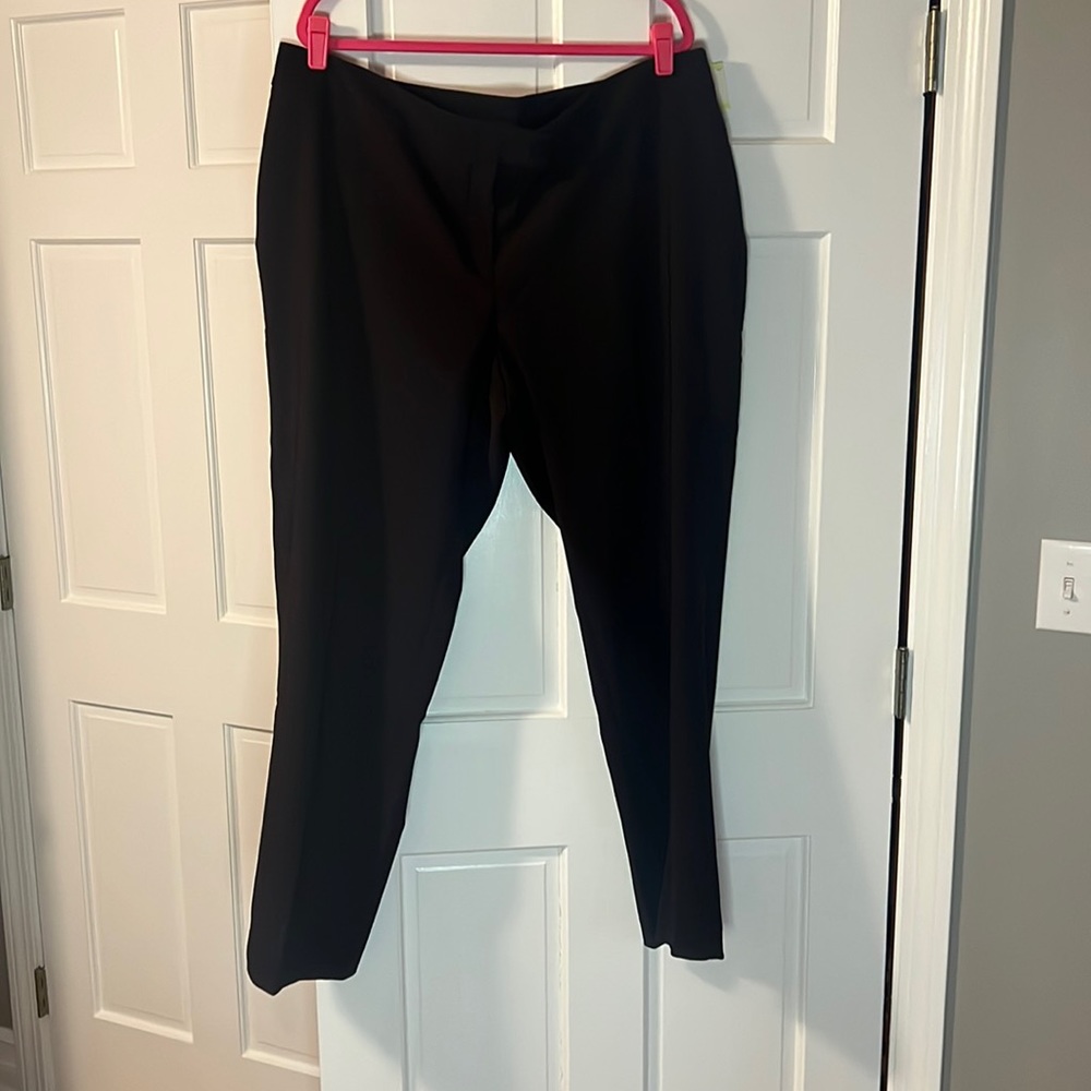NWT Anne Klein black dress pants, size 18 W